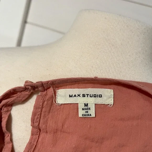 Max Studio Coral Embroidered Blouse - Picture 5 of 7